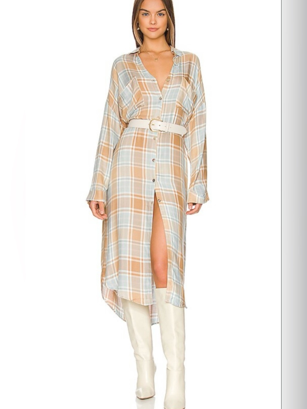 Show Me Your Mumu Leo Button Down Dress/Kimono